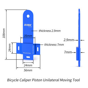Bike Brake Caliper Piston Single-Action Tool 3D Printed Polymer Piston Dust Oil Cleaning Tool Universal for Shimano SRAM MTB