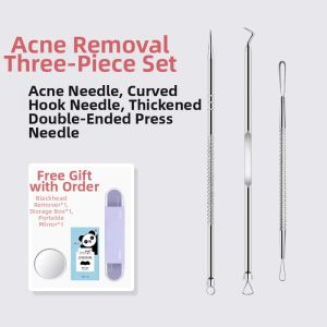 MONLEYTA | Fine 5# Cell Pincer Blackhead Remover Acne Needle Tool