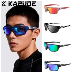 kapvoe | Kapvoe Polarized Sunglasses for Man Fishing Cycling Women UV400 Cycling Glasses Sports Goggles Bike Eyewear MTB Bicycle Glasses