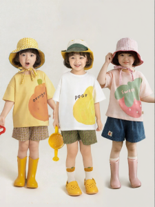 YOEHYAUL | Cartoon Fruit Summer T-shirt Short Sleeve
