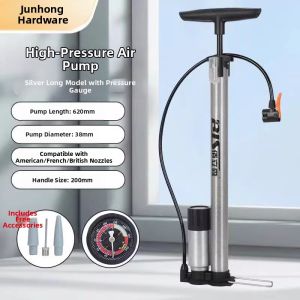 Multi-Purpose Inflator Pump for Bicycles Electric Vehicles Cars and Balls
