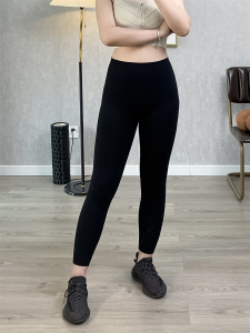 Lightweight Breathable Quick-Dry Yoga Pants Womens Fitness Running Tight Pants Ultra-Elastic Summer Sports Long Trousers