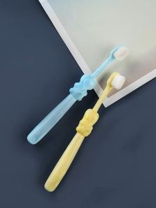 แปรงสีฟันเด็ก แปรงสีฟันสีสันสดใส แปรงเด็กอ่อนนุ่ม สำหรับเด็ก แปรงสีฟันขนนุ่ม แปรงสีฟันเด็กเล็ก แปรงสีฟันเด็กขนนุ่ม baby toothbrush นุ่ม ปกป้องเหงือก