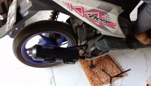 Knalpot Motor Matic Copy CMS: Suara Bass & Adem untuk Beat, Vario, Mio, Nmax, dan PCX
