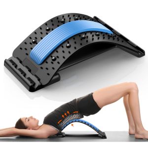 Back Stretcher for Back Pain Relief Multi-Level Back Cracker Board Lower and Upper Back Support for Herniated Disc