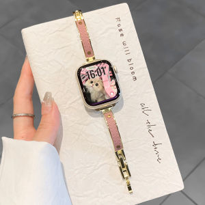 Uhada | Fast Release Leather Bracelet Watch Band Metal