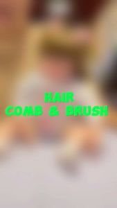 Hntob Baby Soft Hair Brush Comb Set: A Comfortable Hair Grooming Tool for Newborns