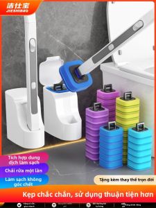 JIESHIBAO | Bộ Cọ Toilet Không Điểm Mù Có Tự Làm Sạch