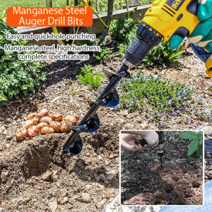 Ama Loose Soil Weeding Sisal Planting Digging Garden Short Pole Drill Plant Vegetable