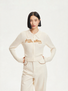 Vero Moda | Áo Cardigan Nữ Mới Thu Thêu Chữ Knitted Dễ Thương Elegance
