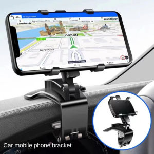 Universal 360° Rotating Phone Holder Car Dashboard Rearview Mirror Multi-function Navigation Bracket Auto Interior Accessories