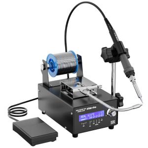 DELIXI | Automatic Small Soldering Machine Add Send Solder Iron Foot Pedal Control