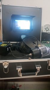 Camera dưới nước xoay 360 độ có hồng ngoại sâu 100 métquay video và chụp hình dưới nước màn hình 9 inch