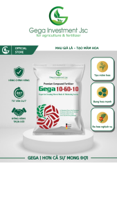 Phân lân tạo mầm hoa GEGA 10-60-10 phân hóa mầm hoa Chống Nghẹn Hoa Ra Hoa Nghịch Vụ gói 250gr