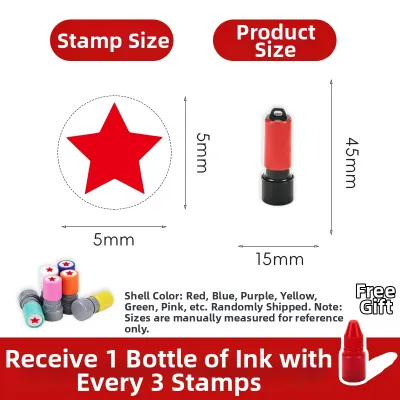 Star Shape Marking Stamp For Children & Teachers