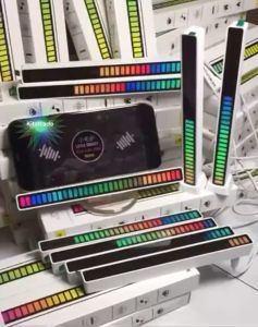 RGB LED Light Bar Rhythm Music Voice Sound Control 节奏灯拾音灯