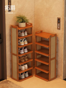 Home Use Shoe Rack Entrance Narrow Space Saving Shoe Storage Stand Hallway Multi-layer Simple Shoe Cabinet 2025 New Model