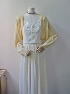 Áo Len Cardigan Dệt Kim Chống Nắng Màu Vàng Nhạt Cho Nữ Mùa Hè 2025 Áo Khoác Ngoài Tay Cánh Dơi Áo Khoác Ngoài Dây Chuyền Váy Áo Khoác Ngắn