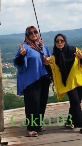 Outer Nazma Batwing Long Outer Perlengkapan Stelan gamis dan dress Baju daster Pakaian blouse Atasan Wanita Rompi Polos Perempuan seragaman cewek Kalong/Keleleawar Santai dan cardigan lebaran kondangan model motif Terbaru kaftan tunik pesta cokki.03