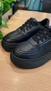 Sepatu MNS019 COD Gratis: Sepatu Sekolah Wanita Korea