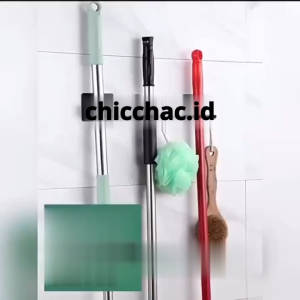 Stainless Steel SUS304 Serbaguna / Gantungan 1 Klip 1 Kait Praktis / Hook Tempel Hanger Murah