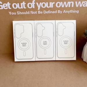 Orginal for Magsafe Magnetic Case for Samsung Galaxy S26 Ultra S25 Edge S24 S23 S22 S21 S26FE A57 A37 A17 Clear Shockproof Cover