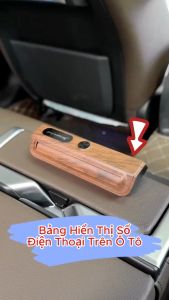 Bảng số Điện Thoại Trên ô tô 2in1 Simple Kiêm Búa Phá Kính Gắn Taplo Để Lại Số Điện Thoại Khi Đỗ Xe