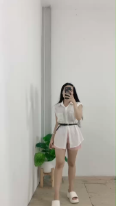 ชุดเซ็ตแฟชั่น ทรงพอดีตัว สวมใส่สบาย งานคุณภาพดี ใส่แล้วสวยชิค เหมาะกับทุกโอกาส