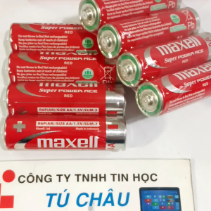 Pin AA Maxell AA 1.5V (AA / 1.5V / R6P(AR)4P / SUM-3) Chính hãng