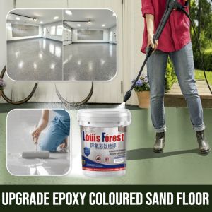 Upgrade Epoxy Coloured Sand Floor Paint  Floor Color Change Renovation Waterproof And Non-Slip Indoor And Outdoor Use