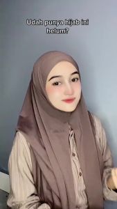 HIJAB SEGITIGA INSTAN JERSEY|| SEGITIGA INSTAN JERSEY|| JILBAB SEGITIGA INSTAN JERSEY