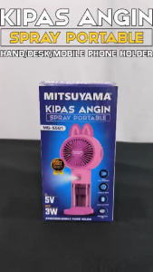 Mitsuyama Kipas Angin Portable Hand Desk Mobile Phone Holder MS-5561
