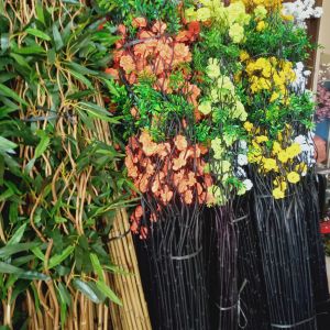 GROSIR 1 Ikat isi 30 Bambu ulir bunga hias dekorasi sudut ruangan