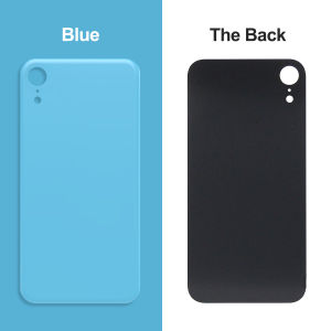 For iPhone XR Rear Glass Back Cover Replacement Housing Battery Case Compatible with iPhone XR No Lens Fast Shipping