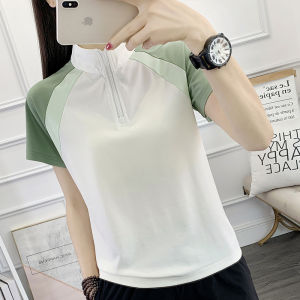 Womens Quick Dry Short Sleeve T-Shirt Breathable Fitness Running Sportswear Casual Top Summer New Arrival Loose Fit Tee
