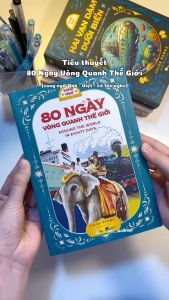 Sách Song ngữ 80 Ngày Vòng Quanh Thế Giới – Sách kinh điển có note từ vựng kèm file nghe