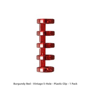 Five-Hole Segmented Plastic Binding Rings