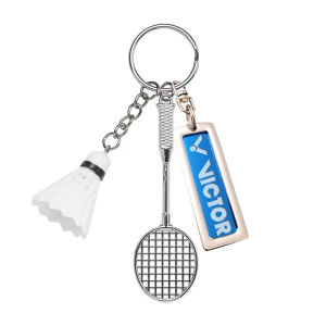 Creative DIY Badminton Shuttlecock Keychain Ornament Victor Victory Badminton Accessories Sports Fitness Fans Supplies