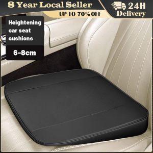 ❤️【6-8CM Elevated Seat Cushion】Car Booster Seat Cushion Heightening Height Boost Mat Breathable Portable Car Seat Pad Fatigue Relief Suitable for Cars Car Seat Cushion Wedge Seat Cushions Butt Pad Improve Driving Vision Ergonomic Design Extra Height