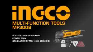 INGCO 300W MULTI-FUNCTION TOOL | OSCILLATING | MF3008