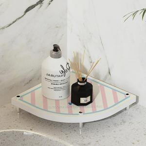 Bathroom Drain Mat Silicone Algae Mud Toothbrush Cup Holder Electric Toothbrush Cup Rack Stainless Steel Countertop Organizer