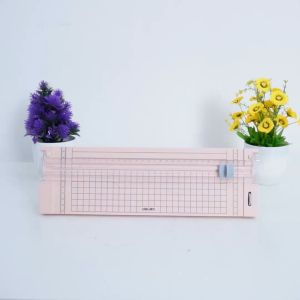 Deli Small Paper Trimmer Portable/ Pemotong Kertas Kecil A4 A5 Trimmer Photo Cutter Mat 14251