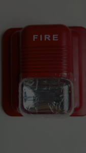 Fire Horn with Strobe Light Alarm FA-410