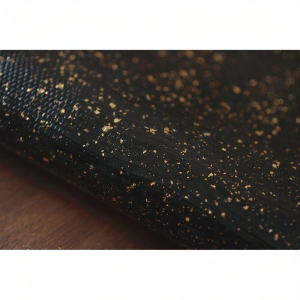 yishujia office | Handcrafted Genuine Golden Flakes Treated Calfskin Leather Material