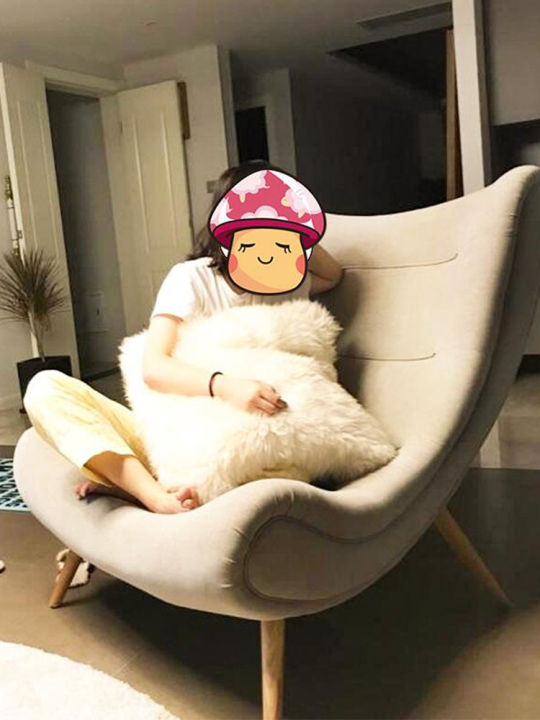 Modern Minimalist Scandinavian Snail Chair Casual Fabric Sofa