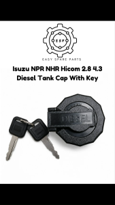 Isuzu NPR NHR Hicom 2.8 4.3 Diesel Tank Cap With Key Penutup Minyak Diesel