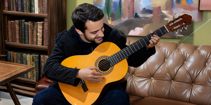 Enya Acoustic Guitar, 39" Spruce Guitar For Street & Home Studios Guitar With Bag For Beginners Adult Teen Valentine'S Day Gift And Back To School Gift (ECG-01)