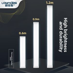 Ultra-Bright LED Strip Lights Office Illumination One-Row Ceiling Mount Bracket Lamp Three-Proof Daylight Tube Purification Lamp
