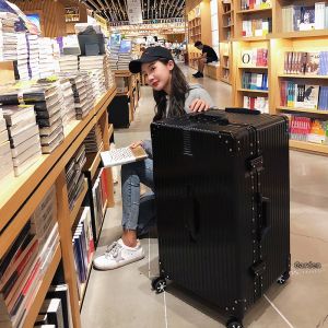 ZHUOLESHI | Extra Thick Large Capacity Travel Luggage With Aluminum Frame