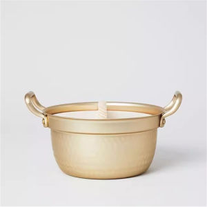 Nakai Aluminum Pot with Lid Double Ear Japanese Style Steamer Pot Soup Making Pot Noodle Cooking Pot Steaming Rack Included